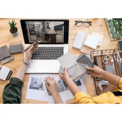 uni Jetstream RT Ballpoint Pen Refills, Medium Point, 1.0mm, Black Ink, 2/Pack (35972)