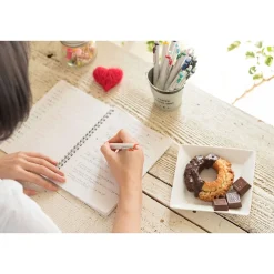 uni one Retractable Gel Pens, Medium Point, 0.7mm, Blue Ink, Dozen (70363)