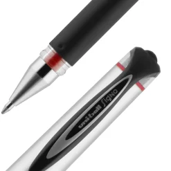 uni-ball 207 Impact Gel Pens, Bold Point, Red Ink, Dozen (65802)