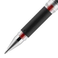 uni-ball 207 Impact Gel Pens, Bold Point, Red Ink, Dozen (65802)