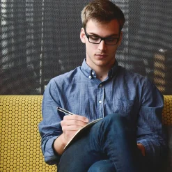 uni-ball 207 Impact RT Retractable Gel Pens, Bold Point, Blue Ink, Dozen (65871)