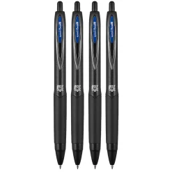 uniball 207 Plus+ Retractable Gel Pens, Medium Point, 0.7mm, Blue Ink, 4/Pack (70457)