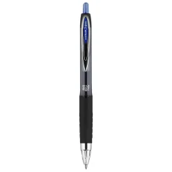 uniball 207 Retractable Gel Pens, Bold Point, 1.0mm, Blue Ink, Dozen (1790896)