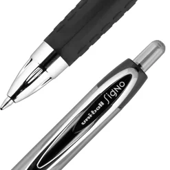 uni-ball 207 Retractable Gel Pens, Medium Point, 0.7mm, Black Ink, 36/Box (1921063)