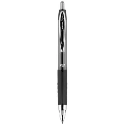 uni-ball 207 Retractable Gel Pens, Medium Point, 0.7mm, Black Ink, Dozen (33950)