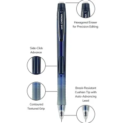 uniball CHROMA Mechanical Pencil, 0.7mm, #2 Medium Lead, Dozen (70134)