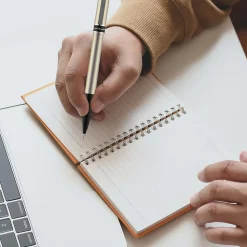 uni-ball Deluxe Rollerball Pens, Fine Point, Black Ink, 12/Pack (60052)