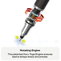 uni-ball Kuru Toga Mechanical Pencil, 0.7mm, #2 Medium Lead (1858549)