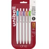 uni-ball one Retractable Gel Pen, Medium Point, 0.7mm, Assorted Ink, 5/Pack (70381)