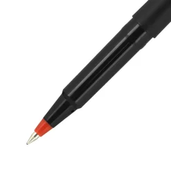 uniball Roller Rollerball Pens, Micro Point, 0.5mm, Red Ink (60152)