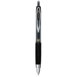 uni-ball Signo 207 Retractable Gel Pen, Fine Point, Black Ink, 5/Pack (1960240)