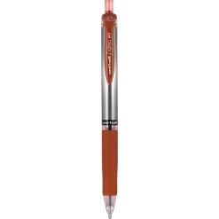 uniball Signo RT Gel Pens, Medium Point, 0.7mm, Red Ink, Dozen (65942)