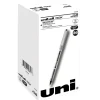 uniball Vision Rollerball Pens, Fine Point, 0.7mm, Black Ink, 36/Pack (1921066)