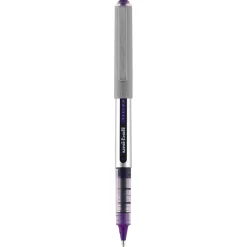 uni-ball Vision Rollerball Pens, Fine Point, Purple Ink, Dozen (SAN60382)