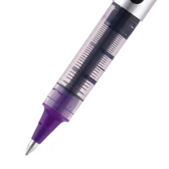 uni-ball Vision Rollerball Pens, Fine Point, Purple Ink, Dozen (SAN60382)
