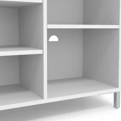 Union & Scale™ Essentials 5 Shelf 31"H Laminate Bookcase, White (UN56978)