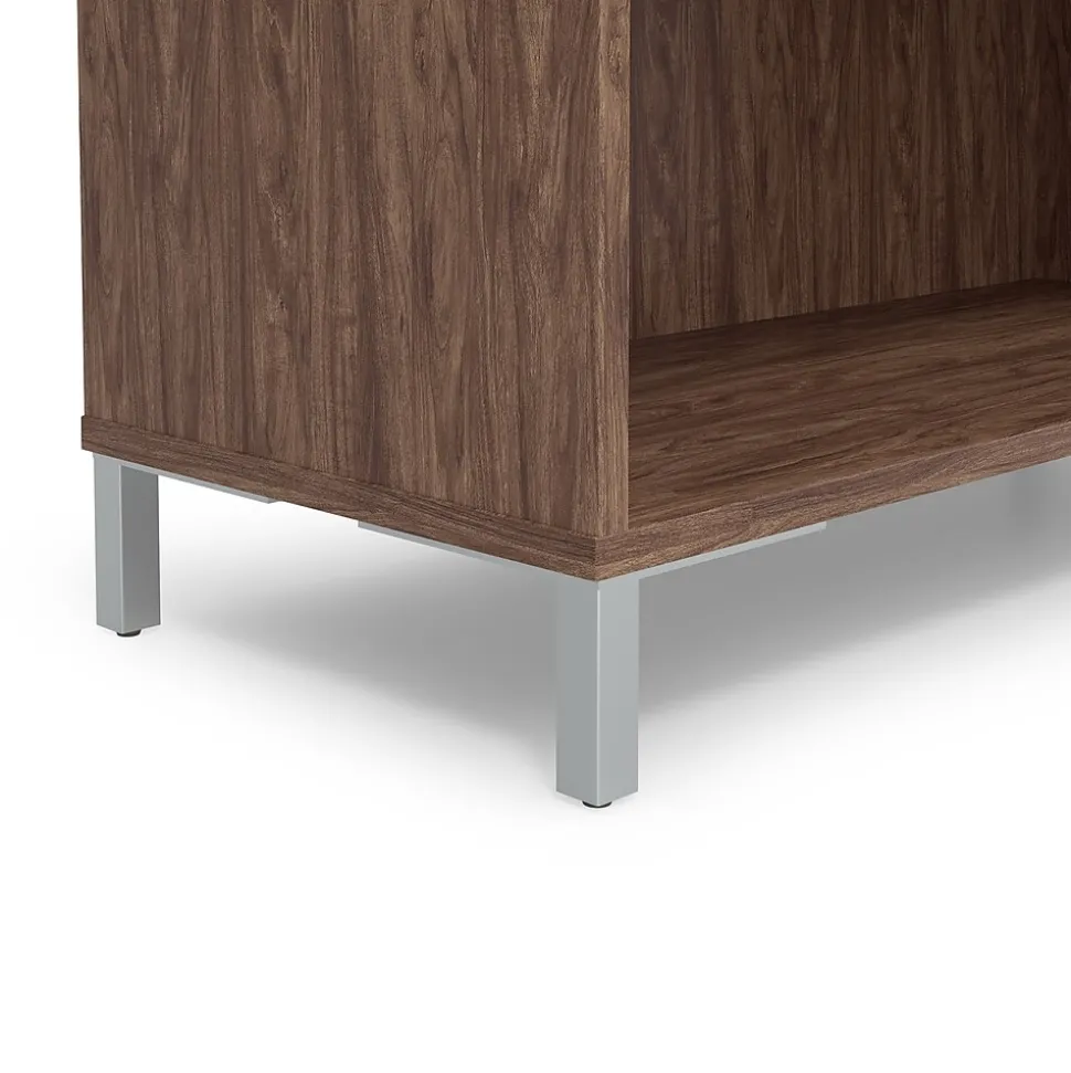 Union & Scale™ Essentials 5 Shelf 72"H Laminate Bookcase, Espresso (UN56975)