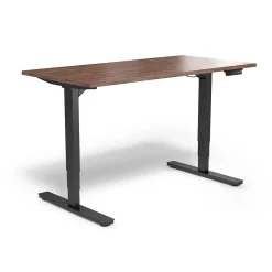 Union & Scale™ Essentials 55"W Electric Rectangular Adjustable Standing Desk, Espresso (UN56207)