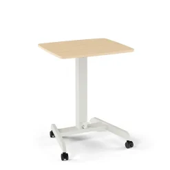 Union & Scale™ Essentials 24"W Rectangular Adjustable Standing Desk, Natural (FWS07-2)