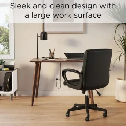 Union & Scale™ MidMod 42"W Writing Desk, Espresso (UN60412-CC)