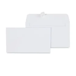 Universal #6 3/4 Pull & Seal Business Envelopes 3 5/8" x 6 1/2", White, 100/Box (UNV36000)