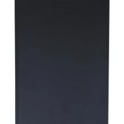 Universal Casebound Hardcover Notebook, Black Linen, 1-Subjects, 10 1/4 x 7 5/8, Each (66353)