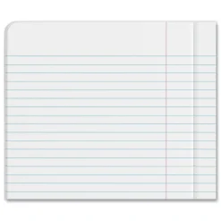 Universal Composition Book, College Rule, 7 1/2 X 9 3/4, White, 100 Sheets, 6/pack