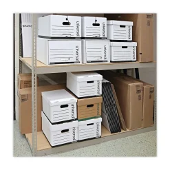 Universal Corrugated File Box with Lift Off Lid, 12/Carton (UNV95220)