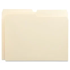 Universal File Folder, Letter Size, Manila, 100/Box (UNV12112)
