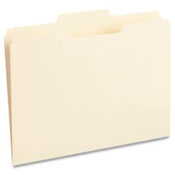 Universal File Folder, Letter Size, Manila, 100/Box (UNV12122)