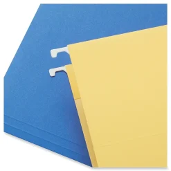 Universal Recycled Hanging File Folder, Legal Size, Bright Green, 25/Box (UNV14217)