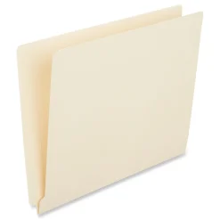 Universal Reinforced File Folders, 1 Tab, Letter Size, Manila, 100/Box (UNV13330)