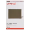 Universal Reinforced Recycled Hanging File Folder, Legal Size, Green, 25/Box (UNV14152)