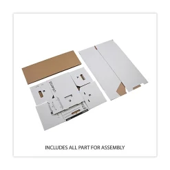 Universal Storage Drawer File, Letter Size, White, 6/Carton (UNV85120)