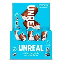 UNREAL Gluten Free Dark Chocolate Coconut Nut Bar, .53 oz., 40 Bars/Box (220-02087)