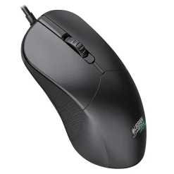 Urban Factory CYCLEE Eco-Designed Ambidextrous Computer Mouse, Black (GWM01UF)