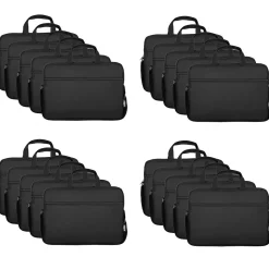 Urban Factory NYLEE 15.6" Polyester Water Resistant Laptop Bag, Black, 20/Pack (KIT15UBFX20PKSTP)