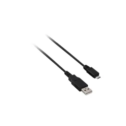 V7 3.3' USB-A to Micro USB-B Cable, Male to Male, Black (V7E2USB2AMCB-01M)