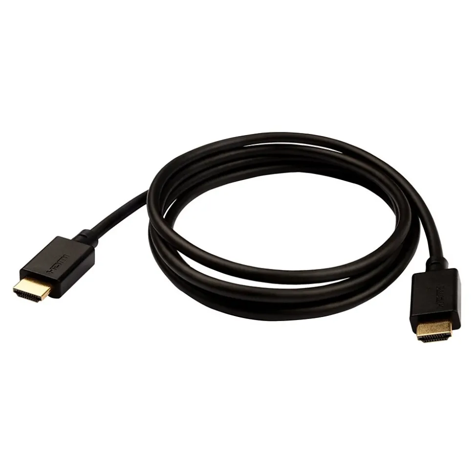 V7 V7HDMIPRO-2M-BLK 6.56' HDMI Audio/Video Cable, Black