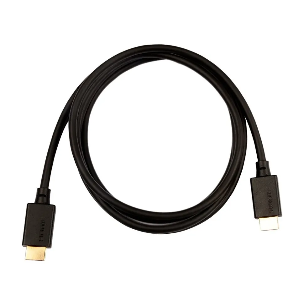 V7 V7HDMIPRO-2M-BLK 6.56' HDMI Audio/Video Cable, Black