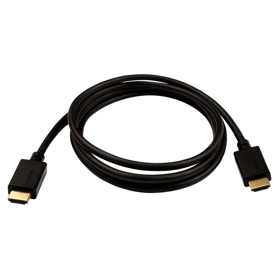 V7 V7HDMIPRO-2M-BLK 6.56' HDMI Audio/Video Cable, Black