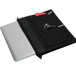 Vangoddy 2 Pack Slim Light weight Sleeve Case for 13 - 14 Inch Laptop, Black and Brown (PT_000001153)