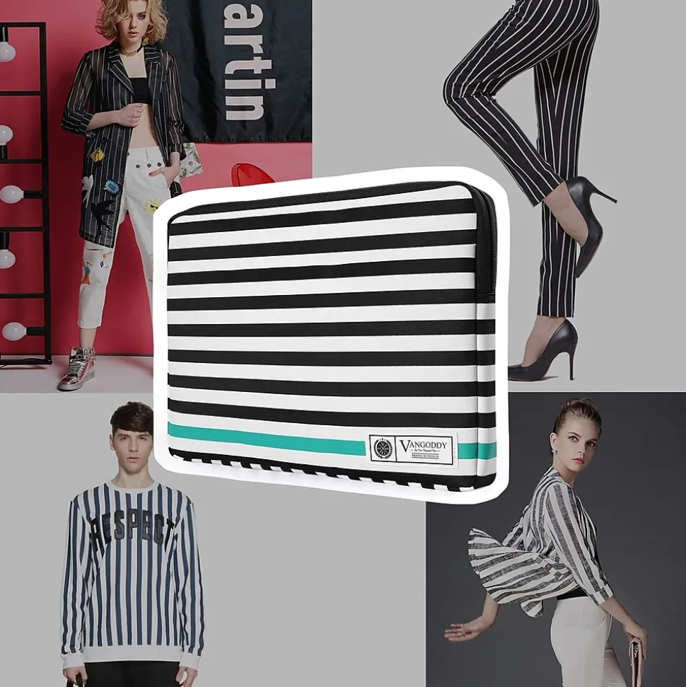 Vangoddy Luxe B Vegan Leather Laptop Sleeve for 11-12", Blue (SLVLEA002)