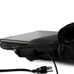 Vangoddy Nylon Casual Messenger Bag, Black (PT_NBKLEA782_17)