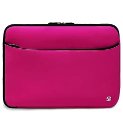 Vangoddy Protective Neoprene Laptop Carrying Sleeve Fits up to 14" Laptops (Magenta)