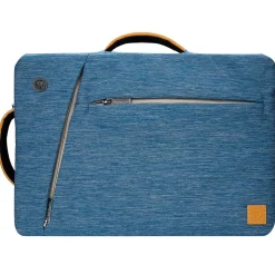 Vangoddy Slate 15.6" Nylon Water Resistant Laptop Bag, Slate Blue (LAPLEA031)