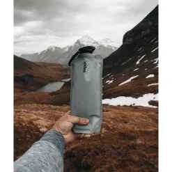 Vapur Anti-Bottle Collapsible Wide Mouth Water Bottle, 34 oz., Graphite Gray (30175)