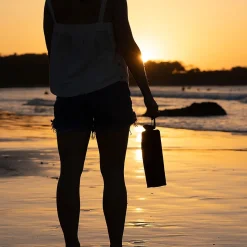 Vapur Anti-Bottle Collapsible Wide Mouth Water Bottle, 23 oz., Black (30046)