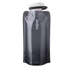 Vapur Anti-Bottle Collapsible Wide Mouth Water Bottle, 18 oz., Cool Grey (10201)