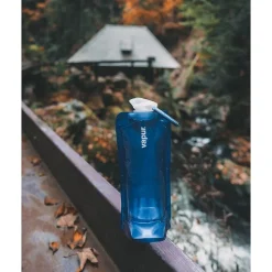 Vapur Anti-Bottle Collapsible Wide Mouth Water Bottle, 34 oz., Admiral Blue (30058)